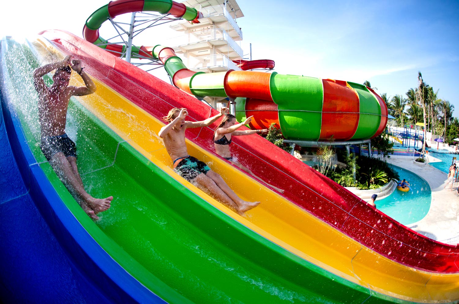 splash water park family friendly waterpark bali