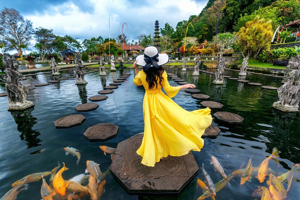 exploring bali s tirta gangga water palace