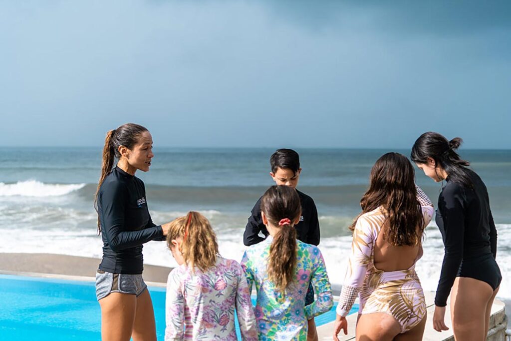 surf lessons in bali finns surf academy