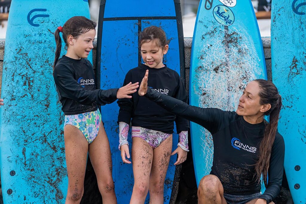 canggu surf lessons for beginners finns surf academy