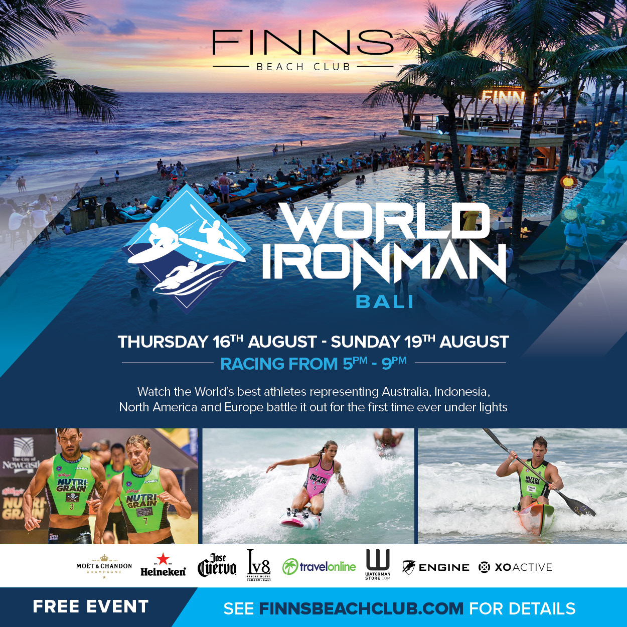 World Ironman Bali - FINNS Beach Club