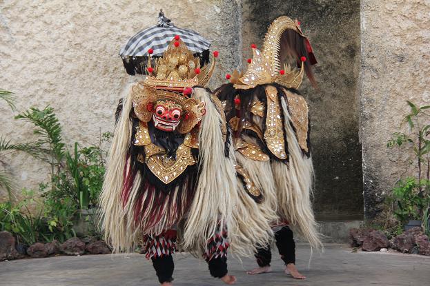 Traditional Barong dance at the GWK Amphitheater