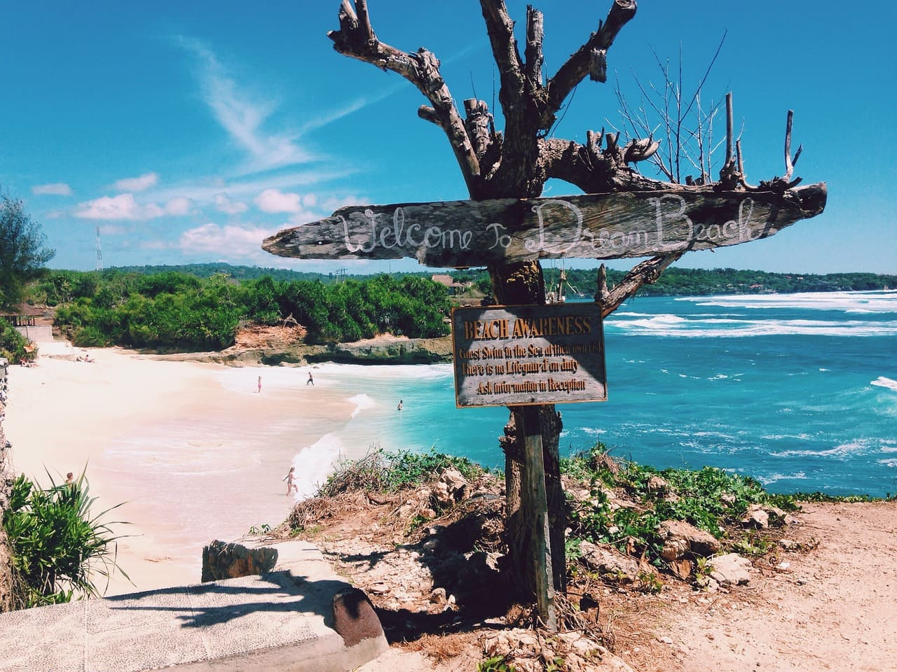 Dream Beach Entrance