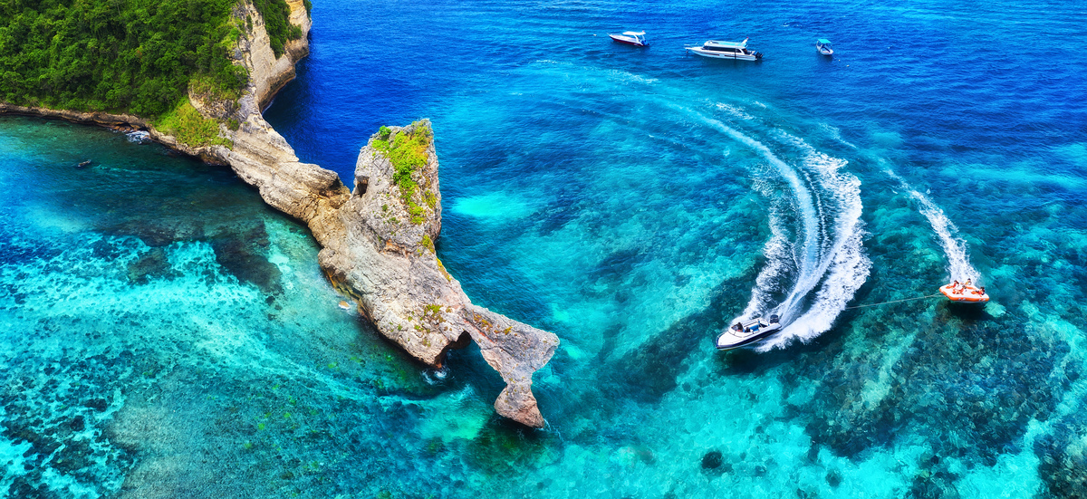 Island Hopping in Bali dry season