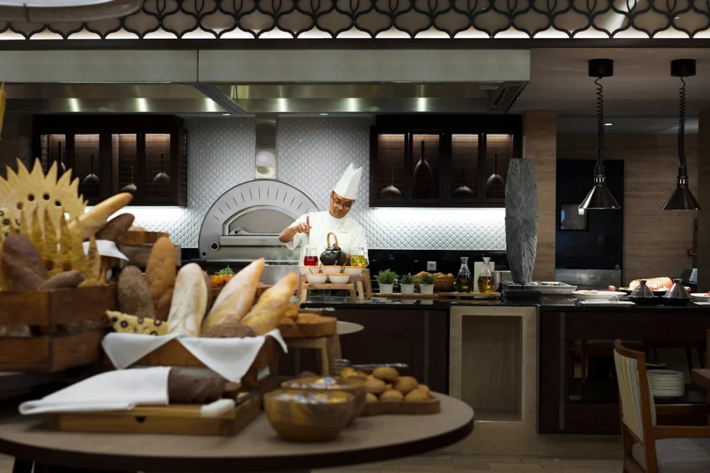 Conrad Bali Suku Breakfast