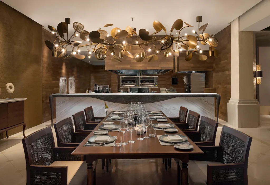 High resolution 300dpi Jumeirah Bali Segaran open kitchen area