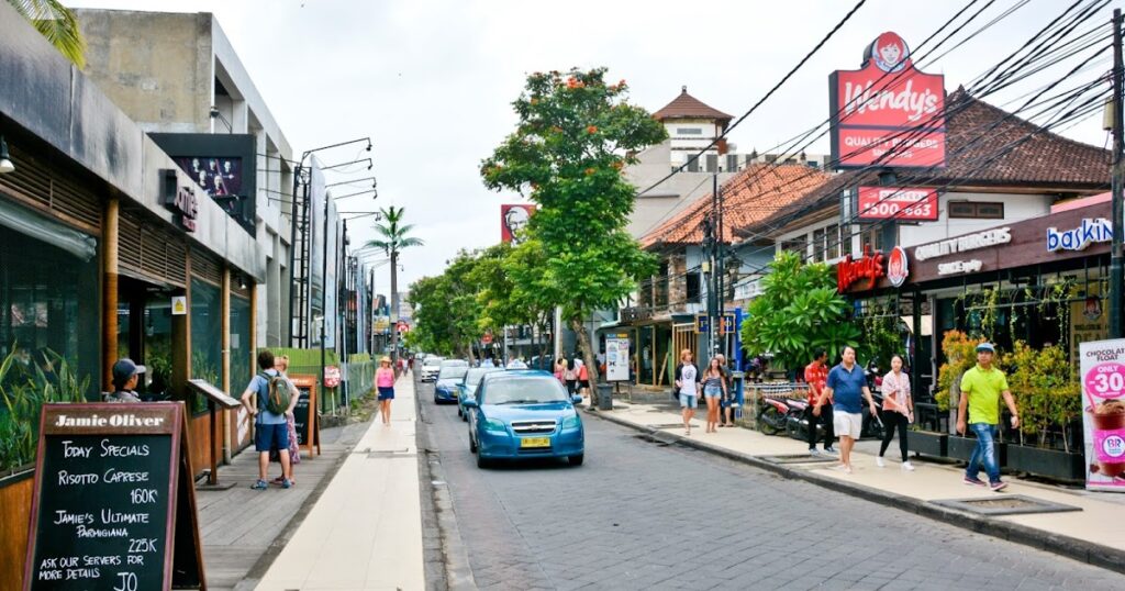 Kuta Beach Walking Street