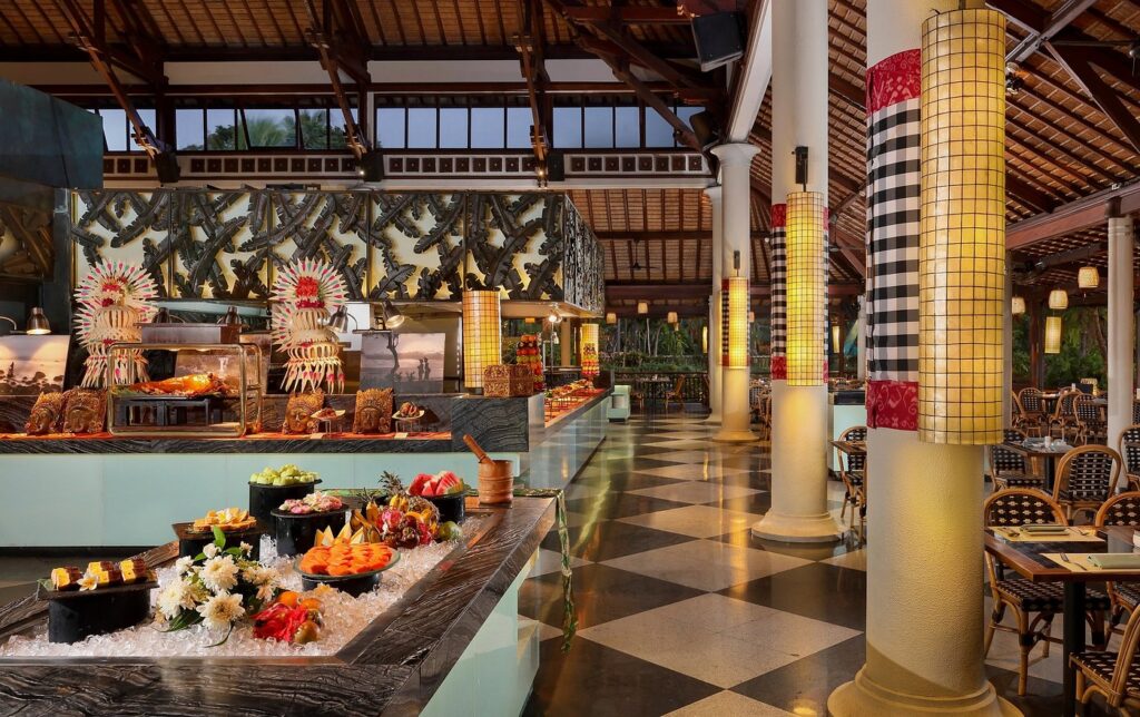 buffet section at donbiu