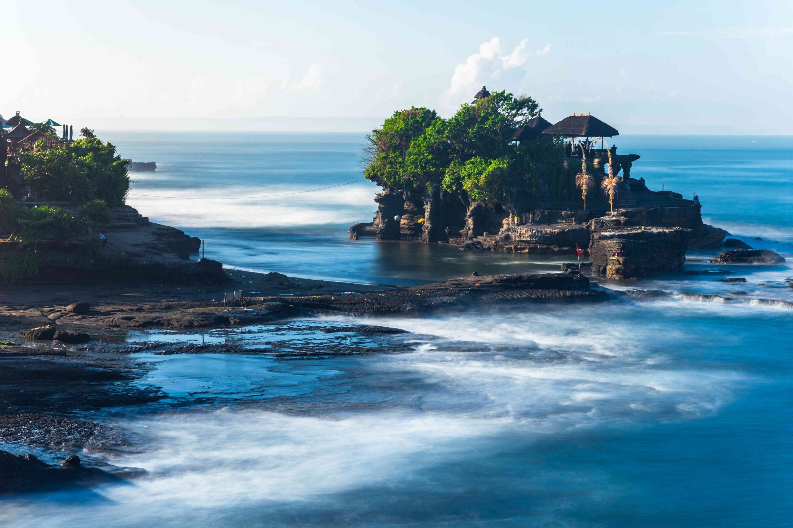Pura Tanah Lot during sunrise, Bali