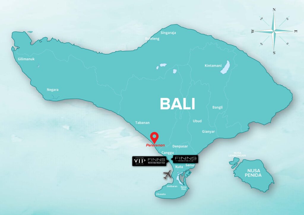 PERERENAN FINNS BALI MAP