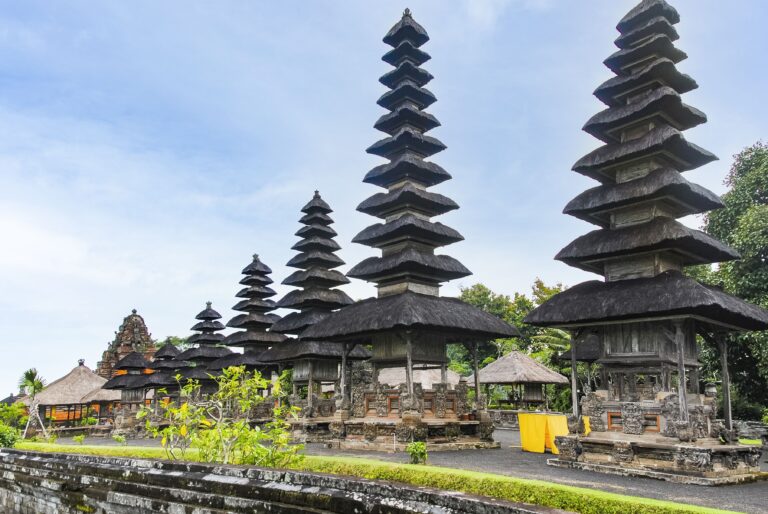 View of Pura Taman Ayun located in Bali, Indoesia.