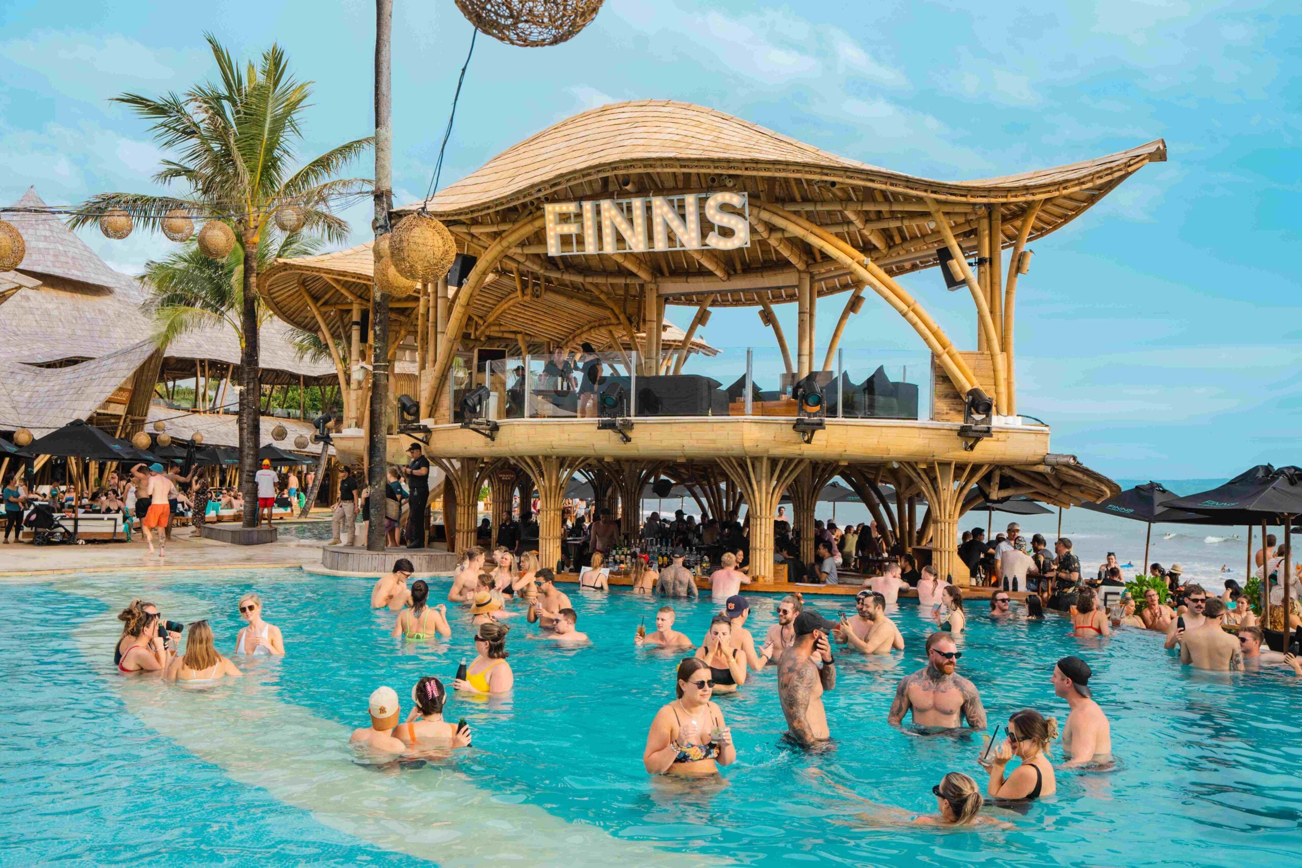 FINNS Beach Party Canggu Bali Weather February