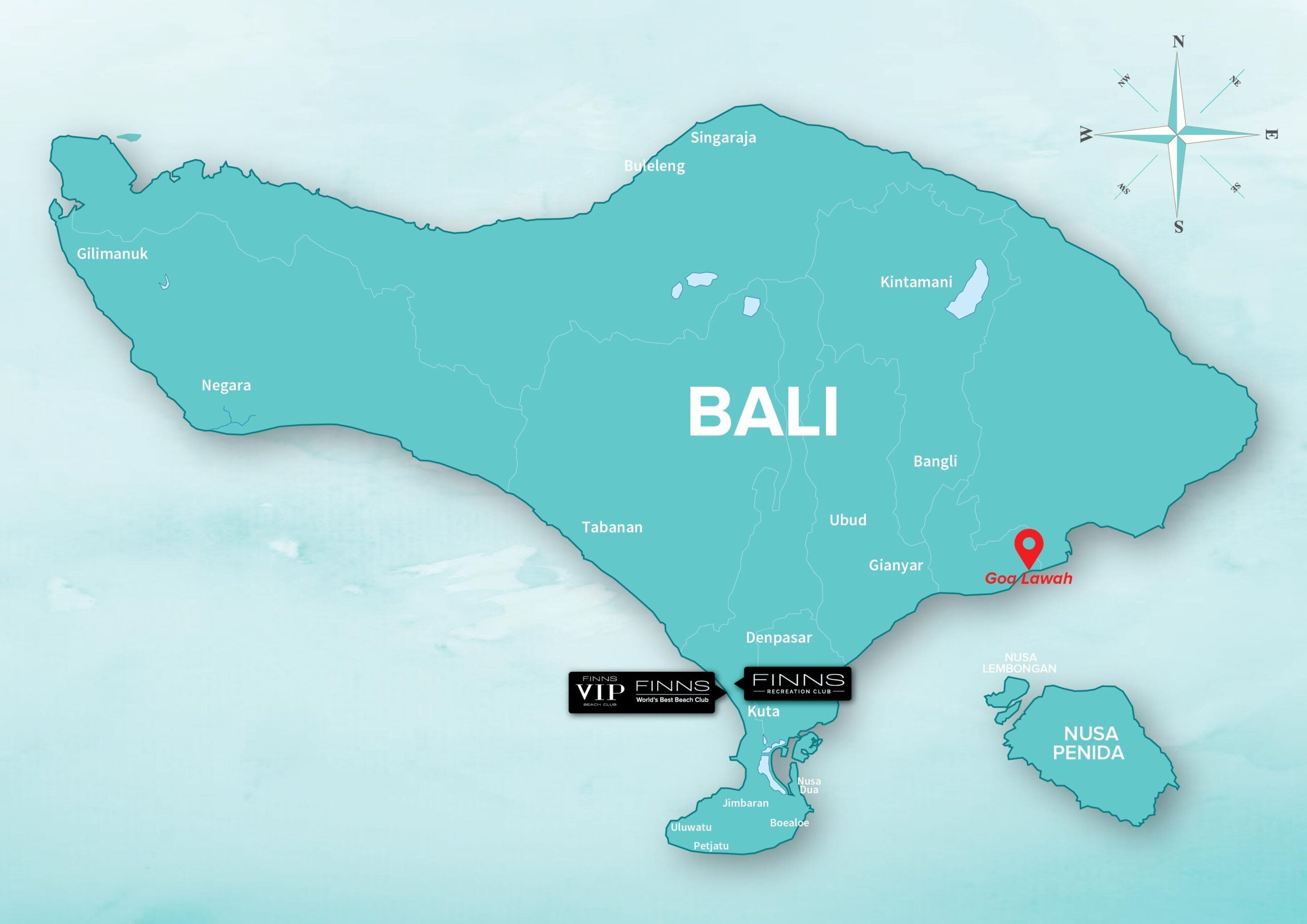 GOA LAWAH FINNS BALI MAP