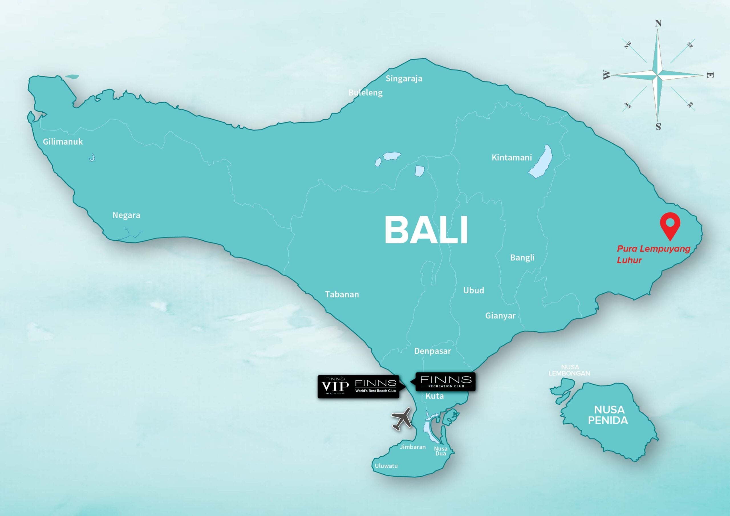 PURA LEMPUYANG FINNS BALI MAP