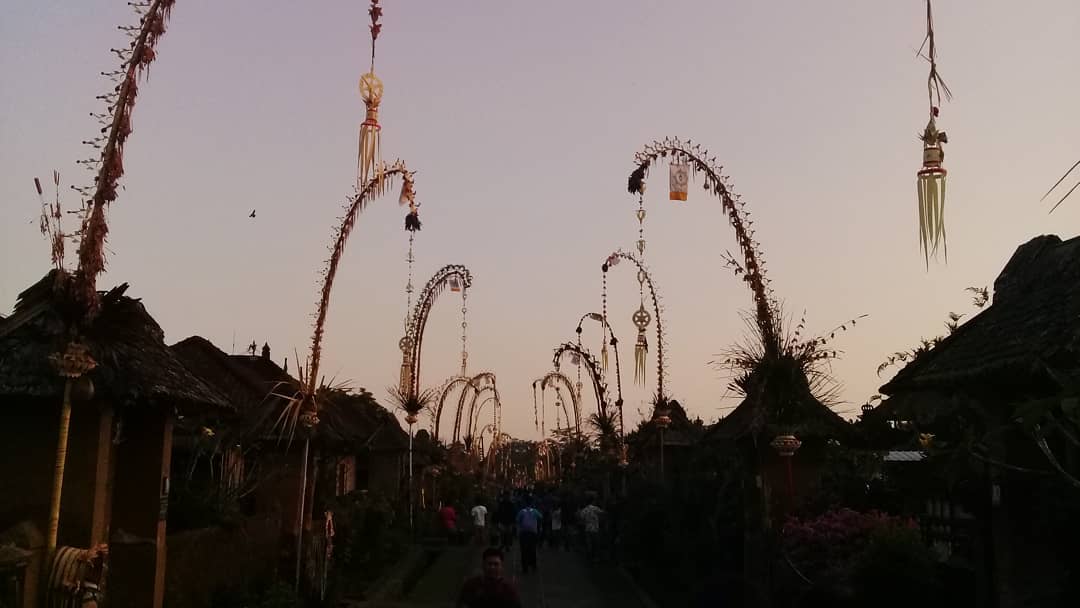 Sunset Desa Penglipuran 24061702 Cecilia Chrisniantono