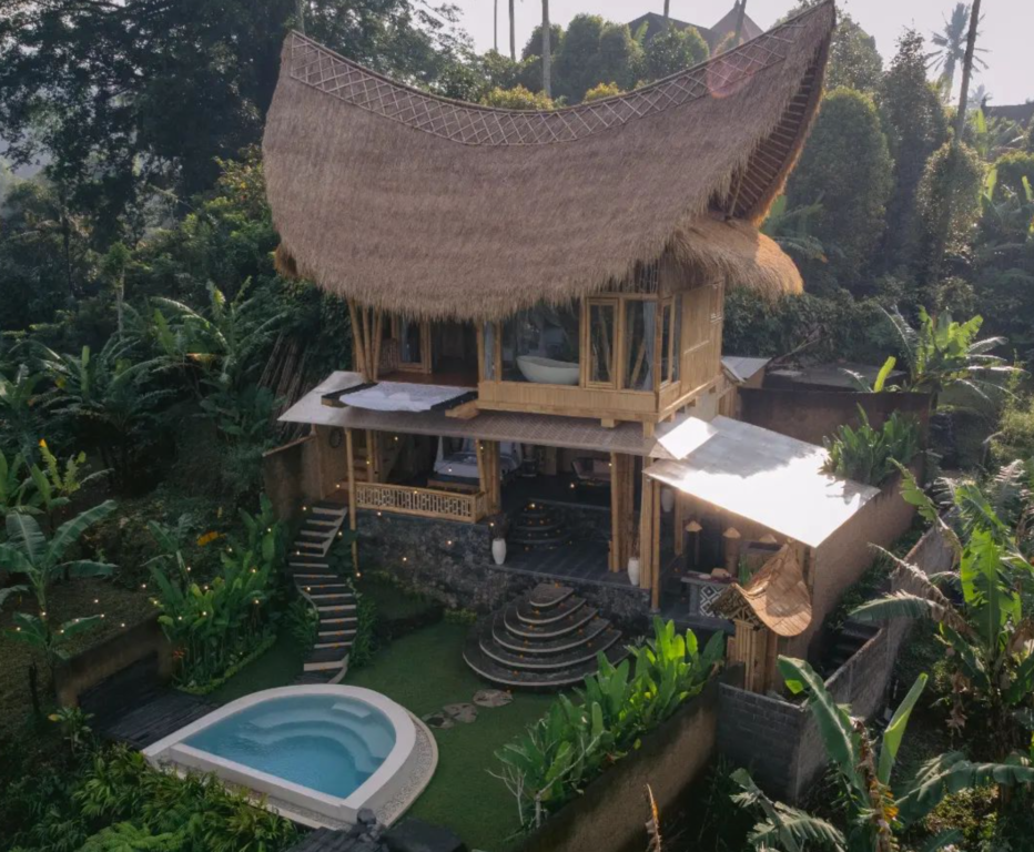 makerti bali bamboo house hotel