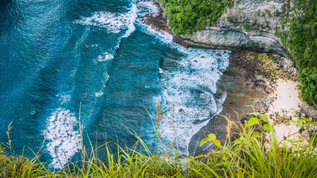 Paluang Cliff on Nusa Penida Island, Bali, Indonesia