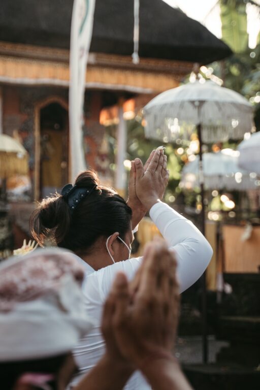 Balinese Praying