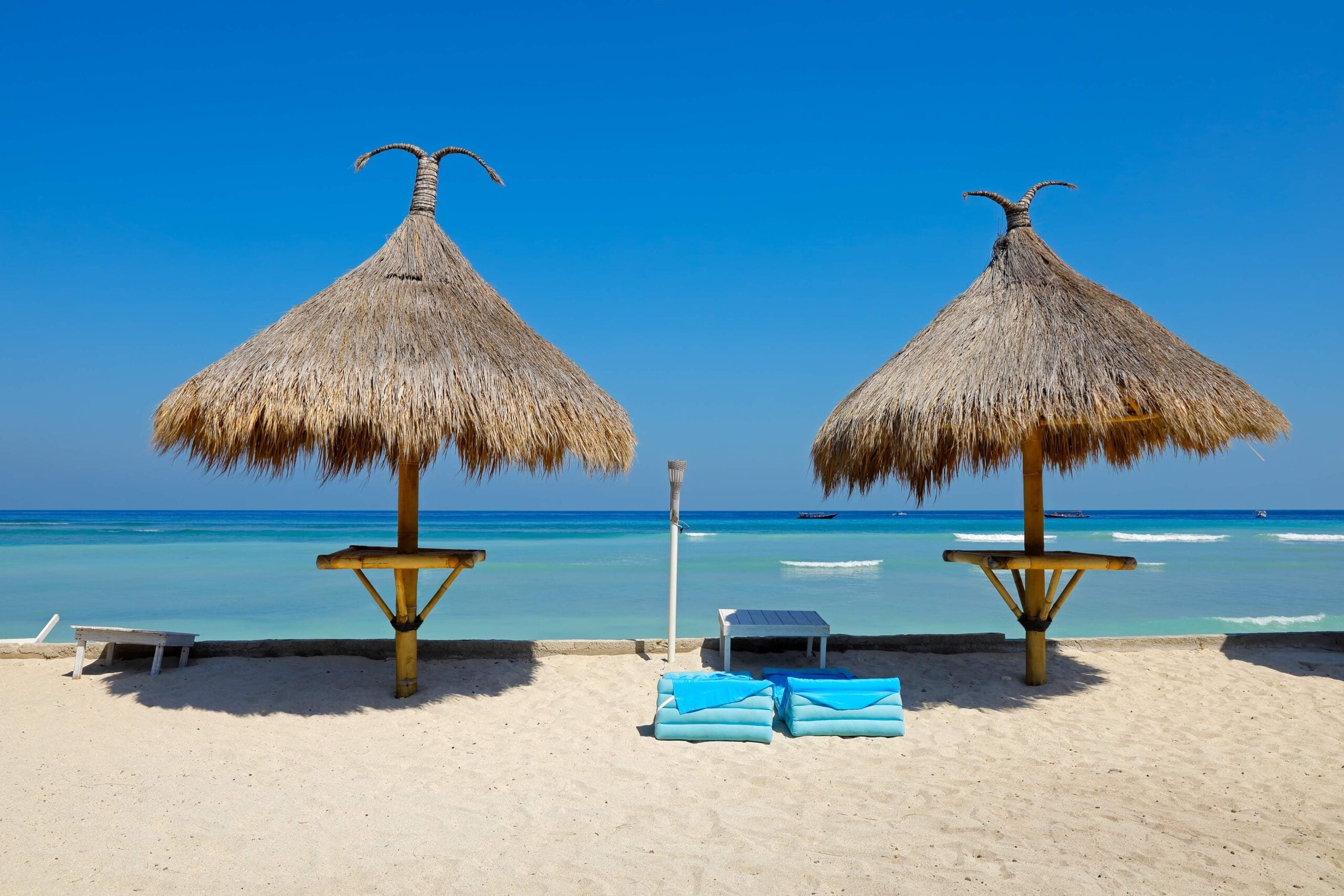 Scenic tropical beach Bali