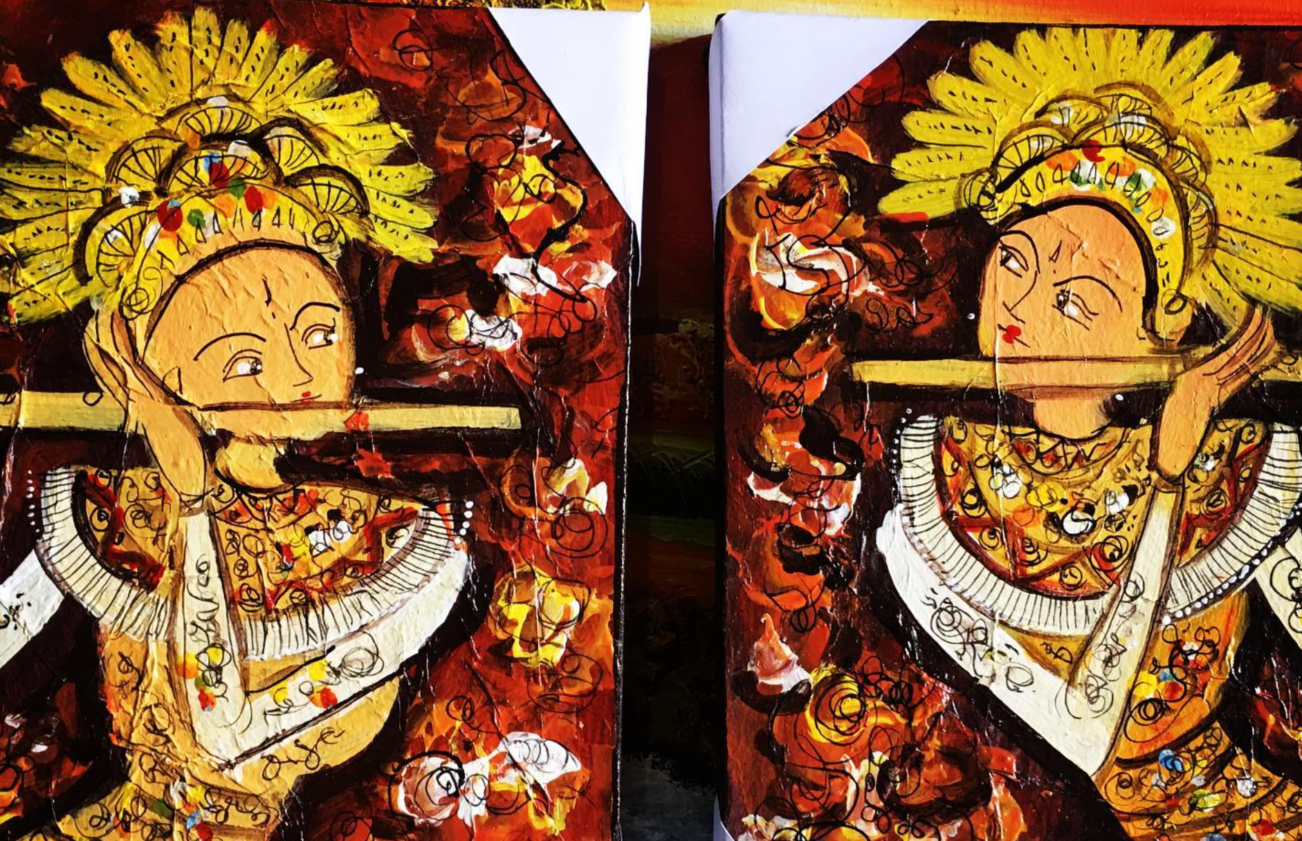 sukawati art market paintings