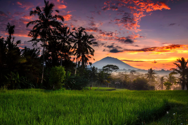 sunrise bali indonesia