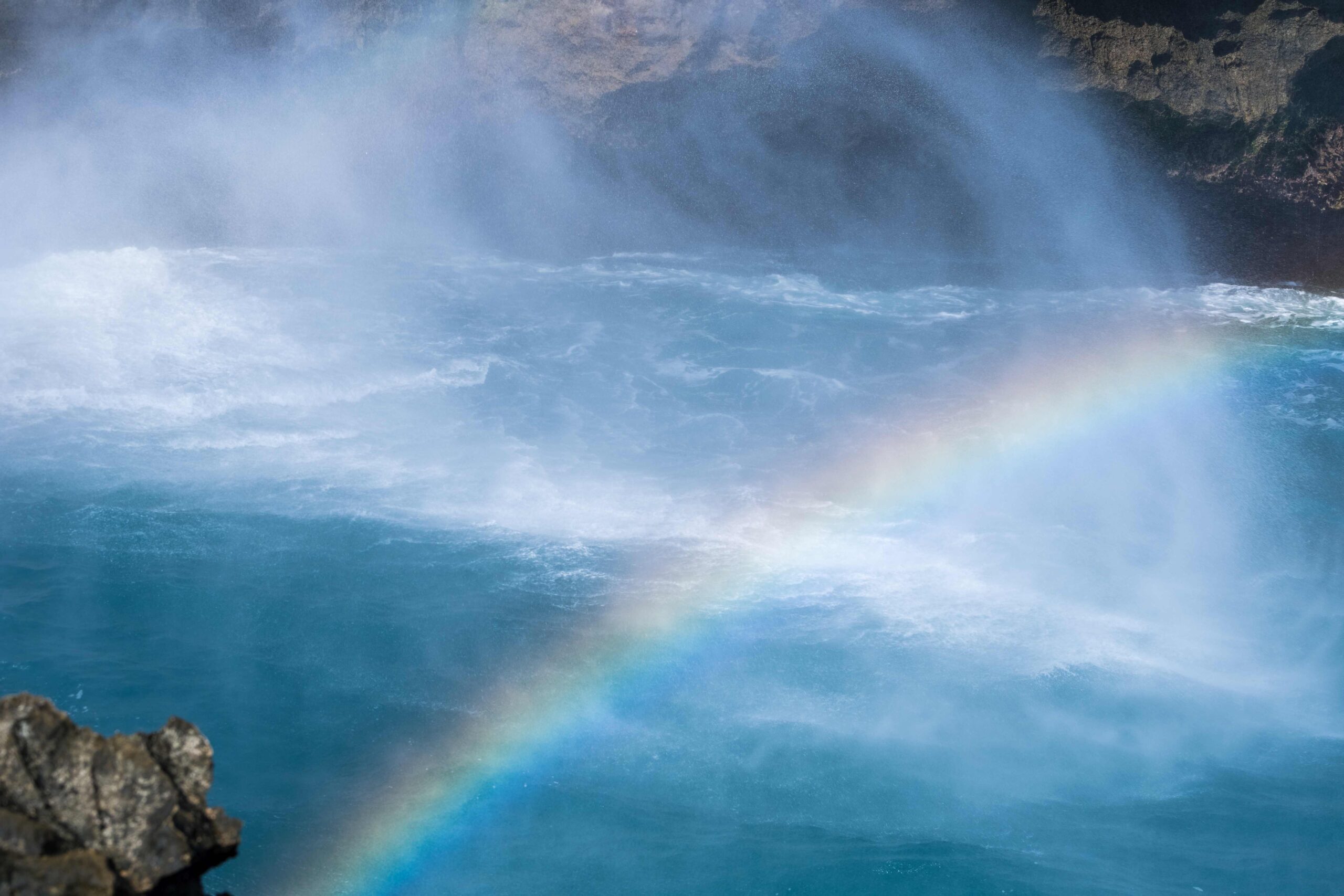 beautiful blue dream island landscape of devil's tears