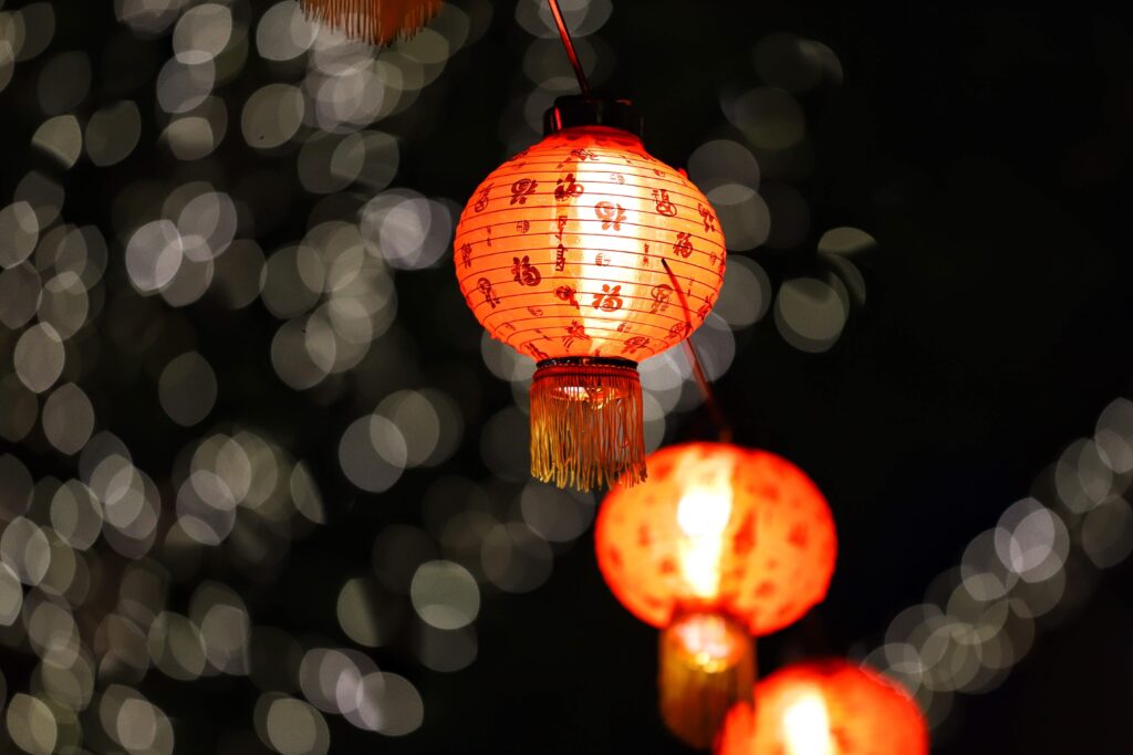 red chinese lanterns during the night 2023 11 27 05 03 34 utc