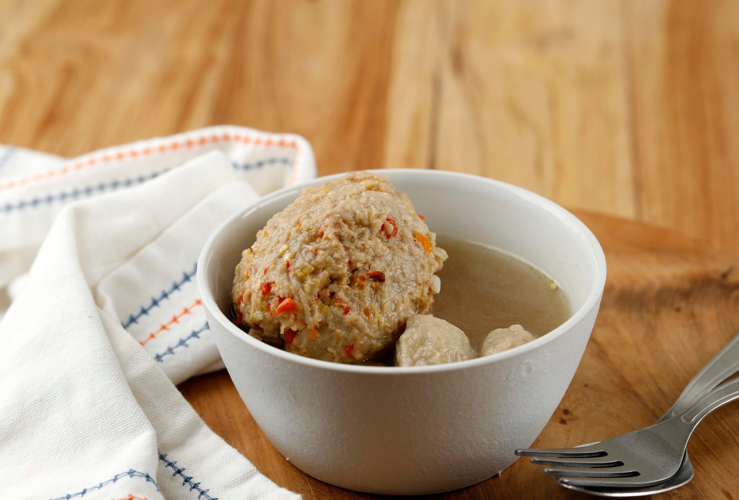 Bakso Pedas or Spicy Meatball, Indonesian Meat Balls with Beef B
