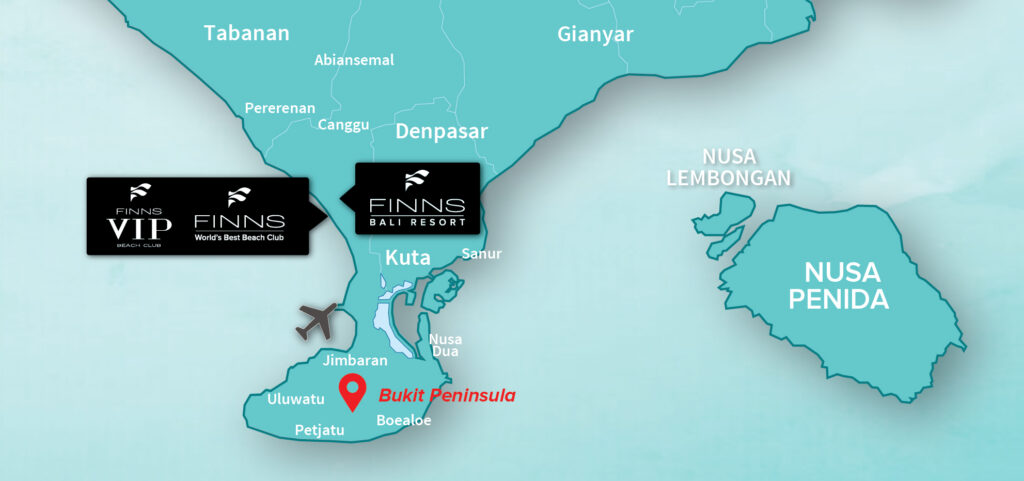 Bukit Peninsula FINNS BALI MAP (1)