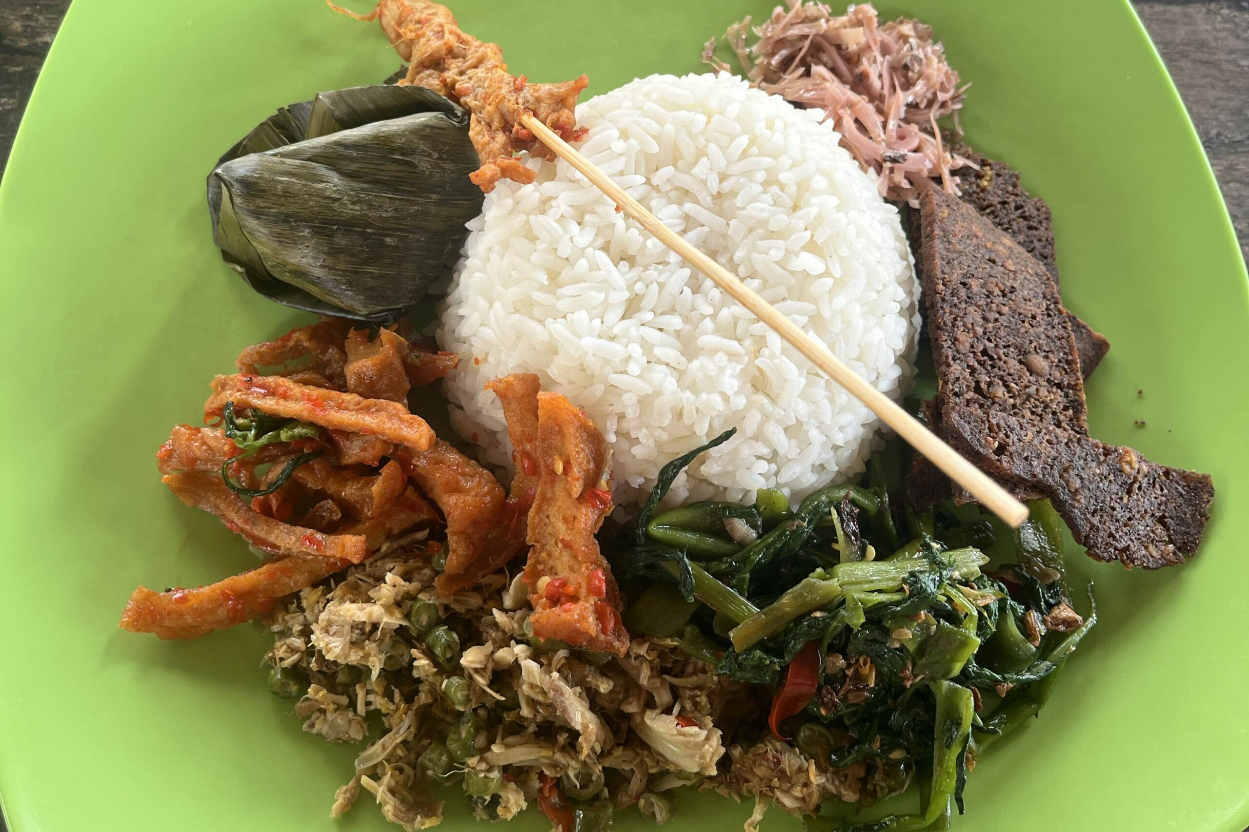 Nasi Campur Babi Vegan
