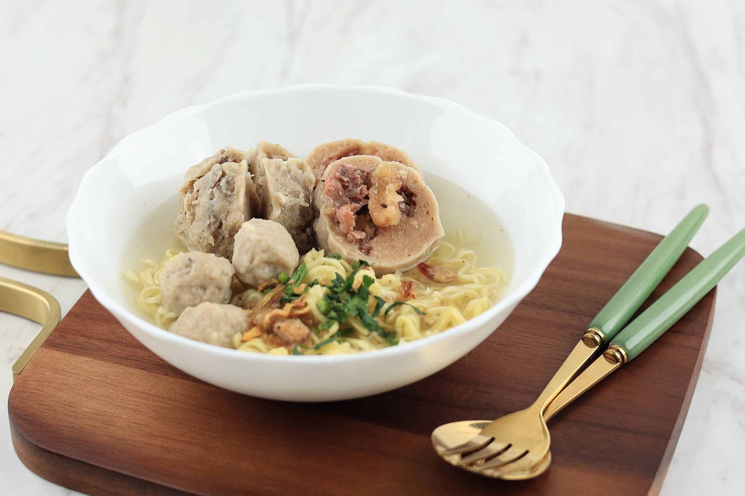 Bakso Cincang, Indonesian Meatball Soup