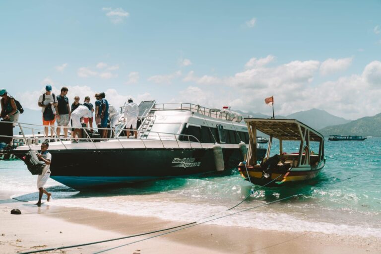 things to do gili air ferry fast boat