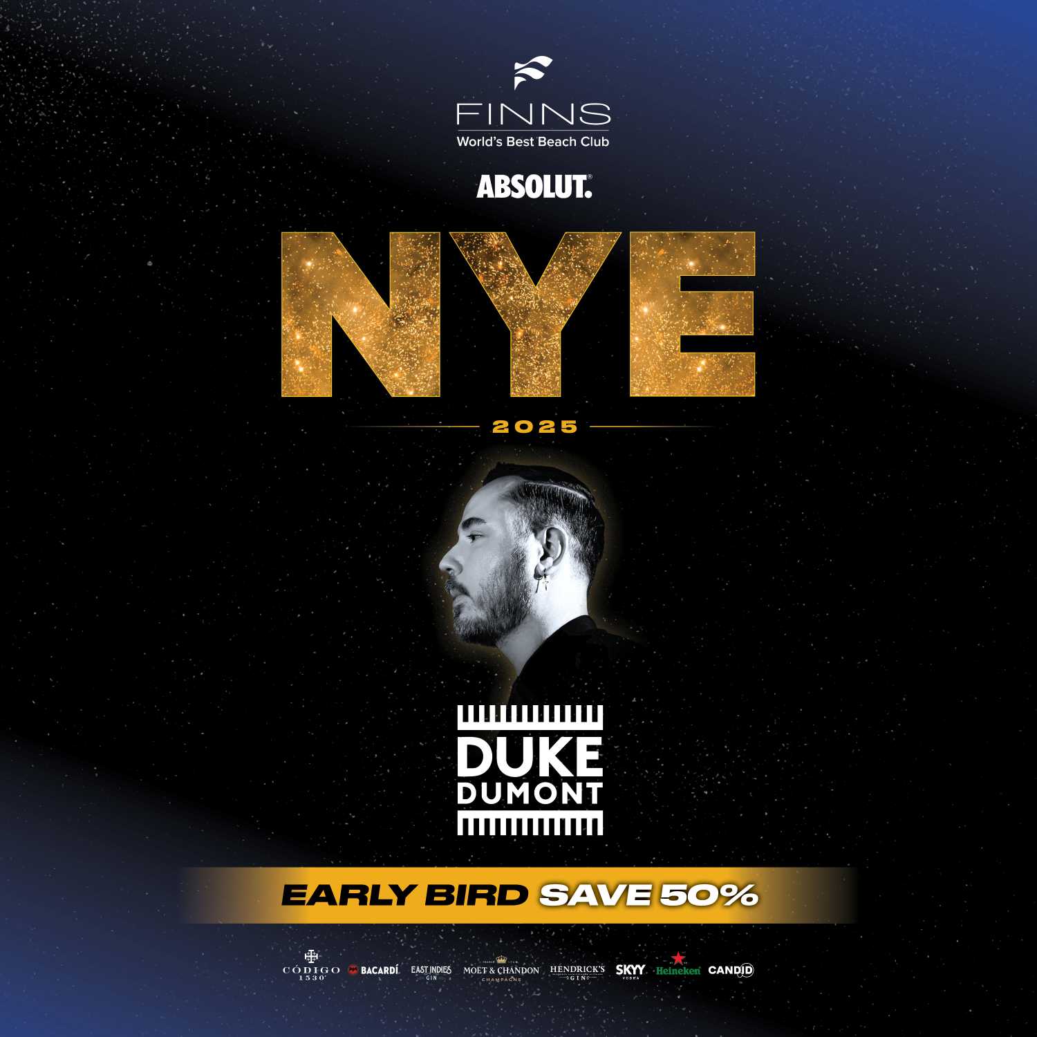 2025 NYE EARLY BIRD ON SALE NOW with artist Square
