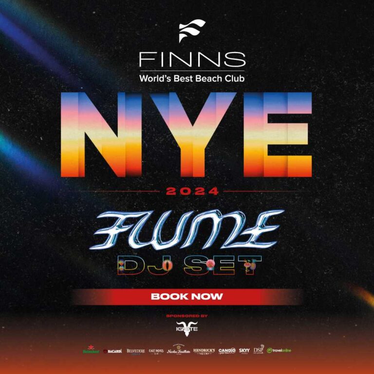 NYE 2024 FLUME Logo only Generic Book Now Candid post