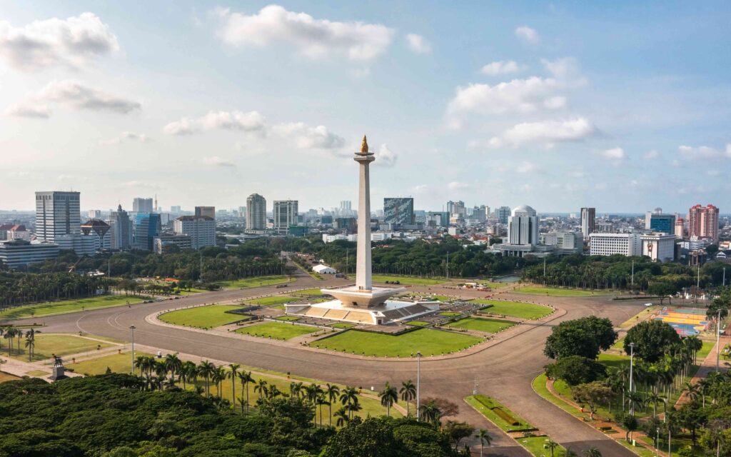 National Monument in Central Jakarta