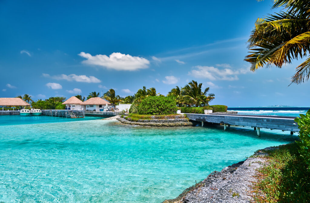 Tropical beach resort - Maldives