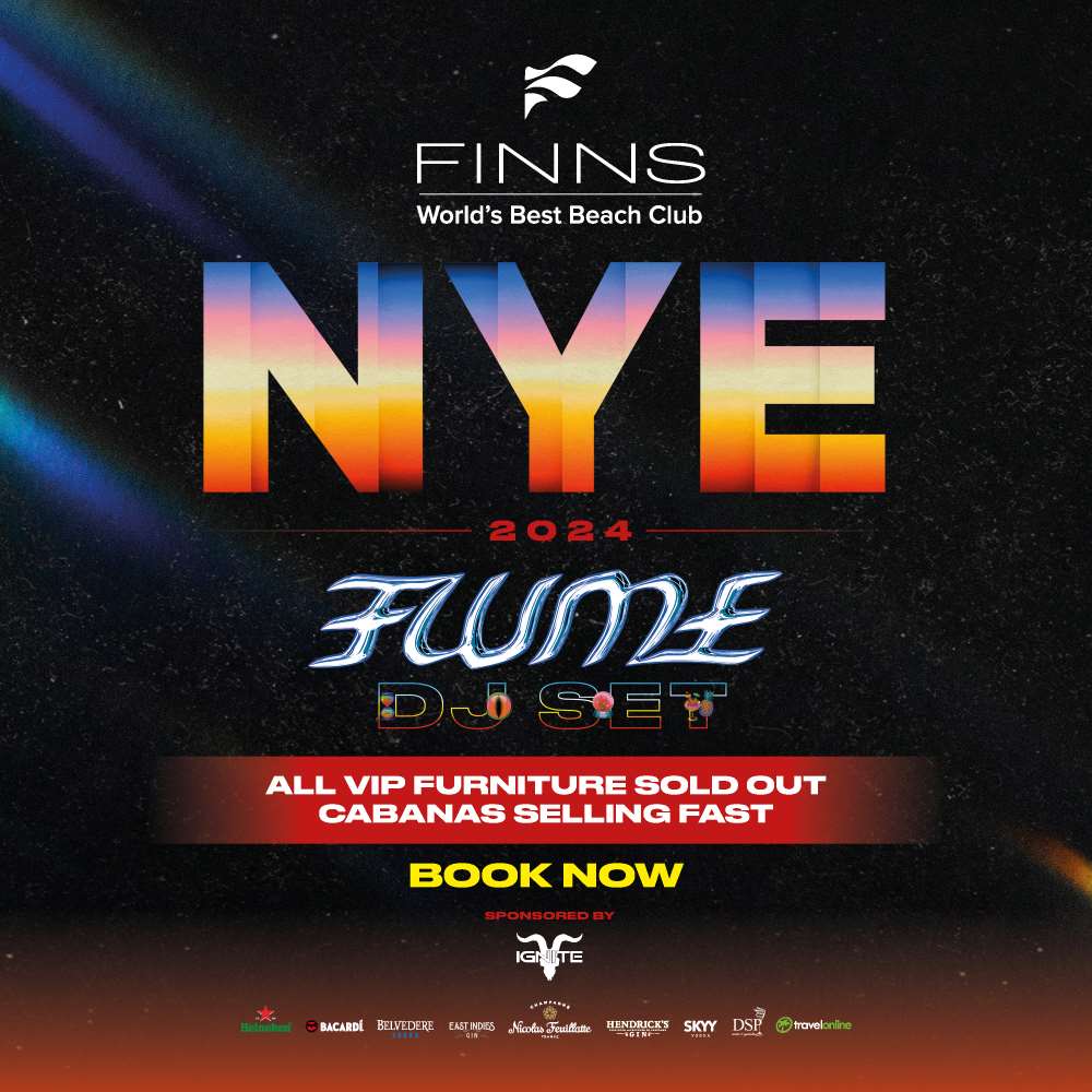 NYE 2024 FLUME ALL VIP FURNITURE SOLD OUT POST