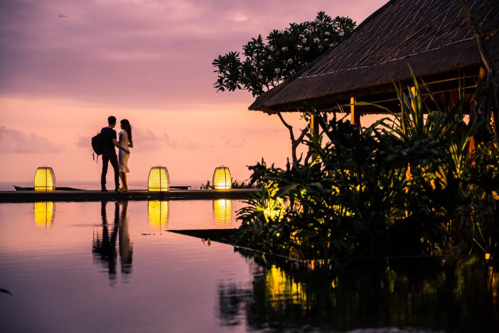 a young couple enjoying the lovely sunset at a res 2023 11 27 05 31 54 utc