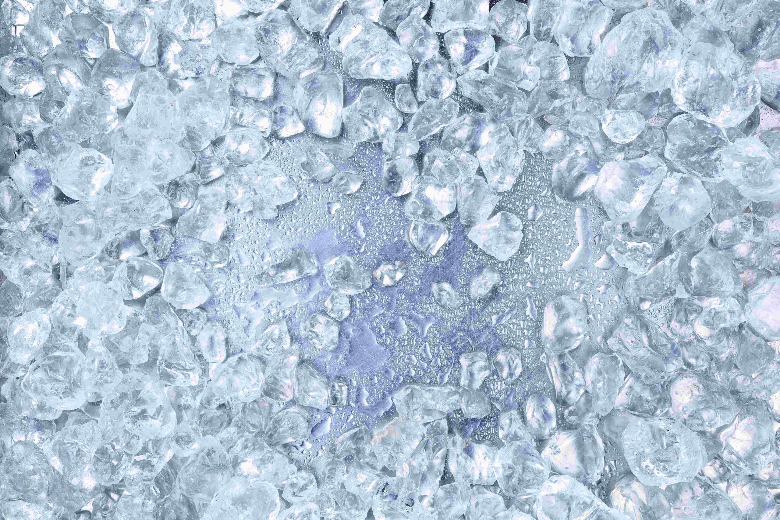 Crushed ice background