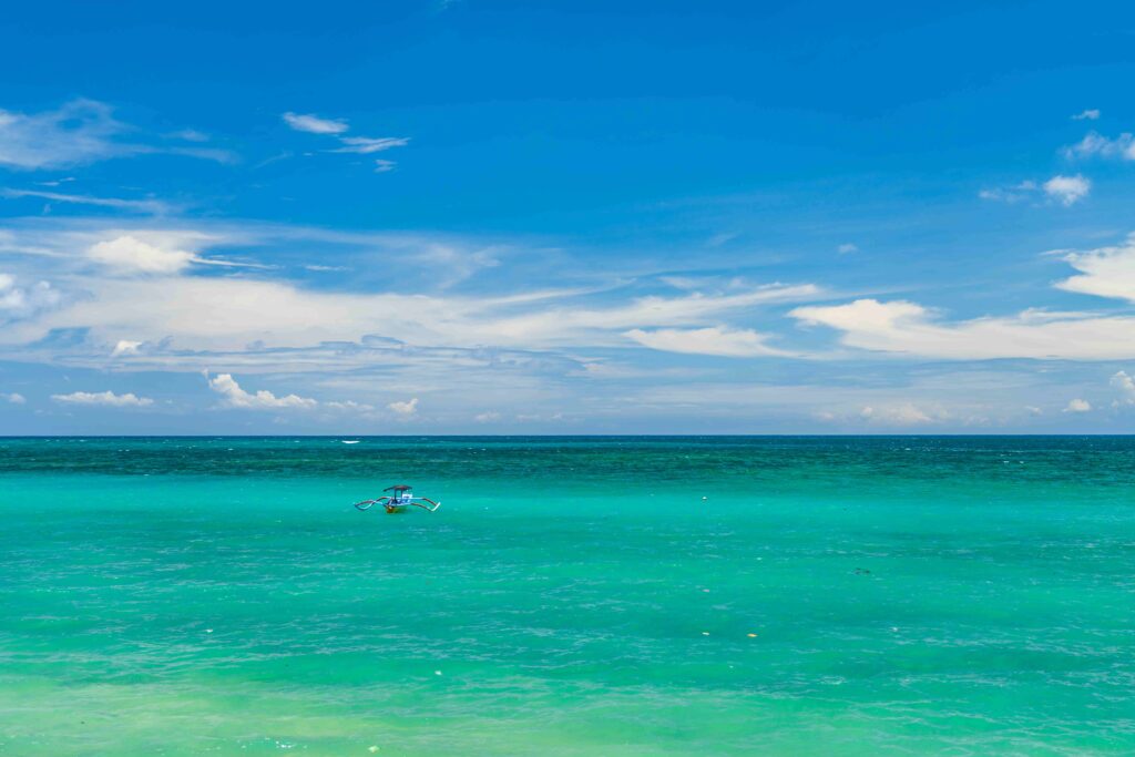 Kuta beach in Bali