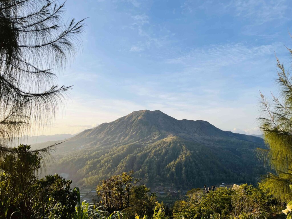 morning batur mountain view from sukawana village 23050717 Amade