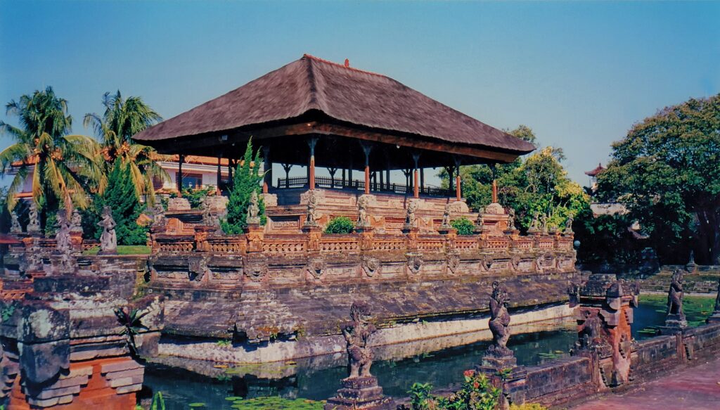 Kertha Gosa Pavilion of Klungkung Palace Bali Indonesia