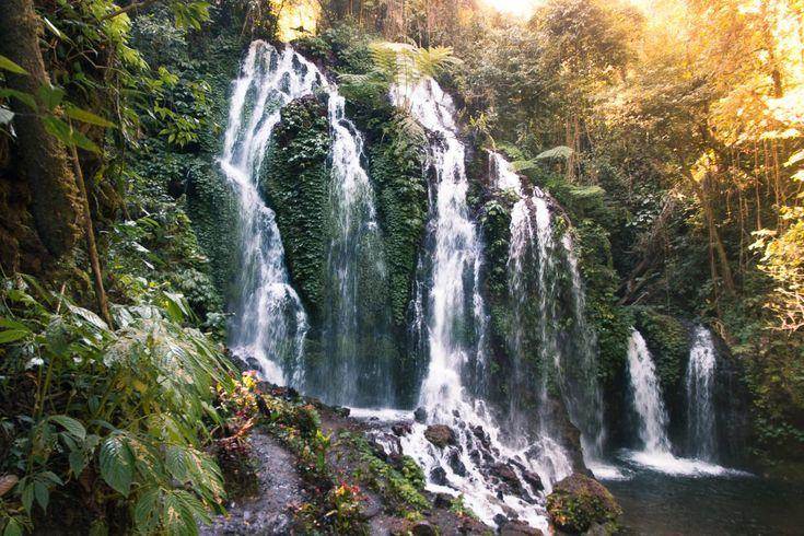 banyu wana amertha waterfall wisata app