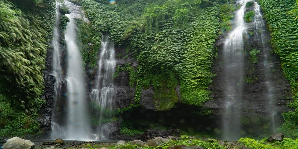 bali fiji waterfall