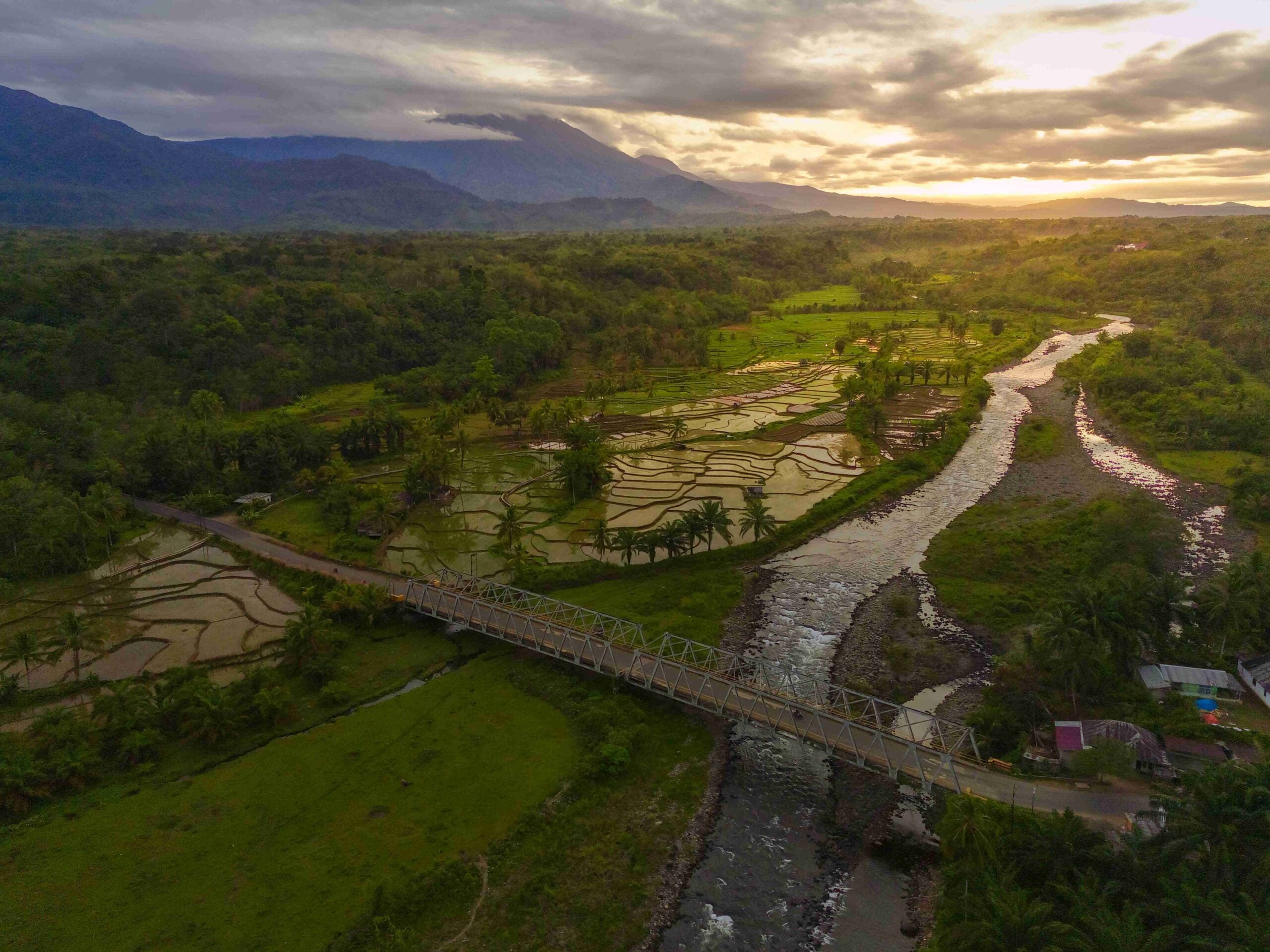 beautiful morning view indonesia panorama landscap 2025 01 15 12 41 26 utc