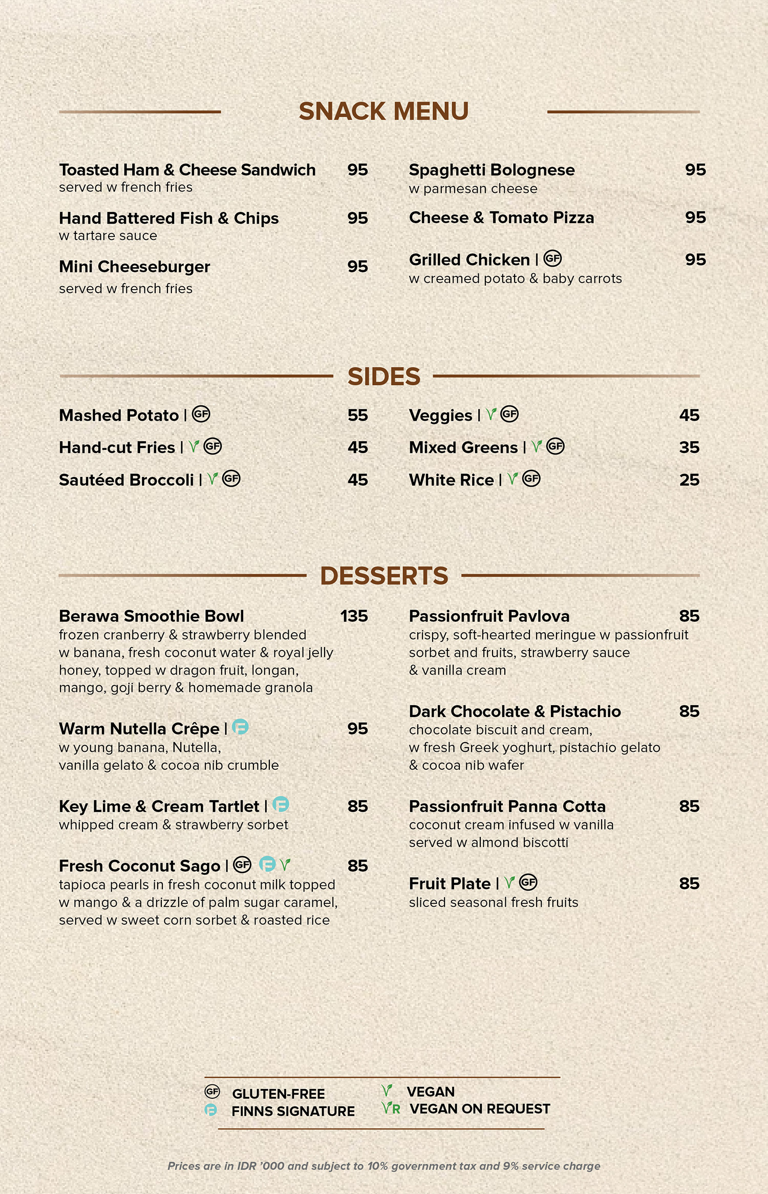 2025 4 BONDI FOOD MENU 5dec Snacksmenu
