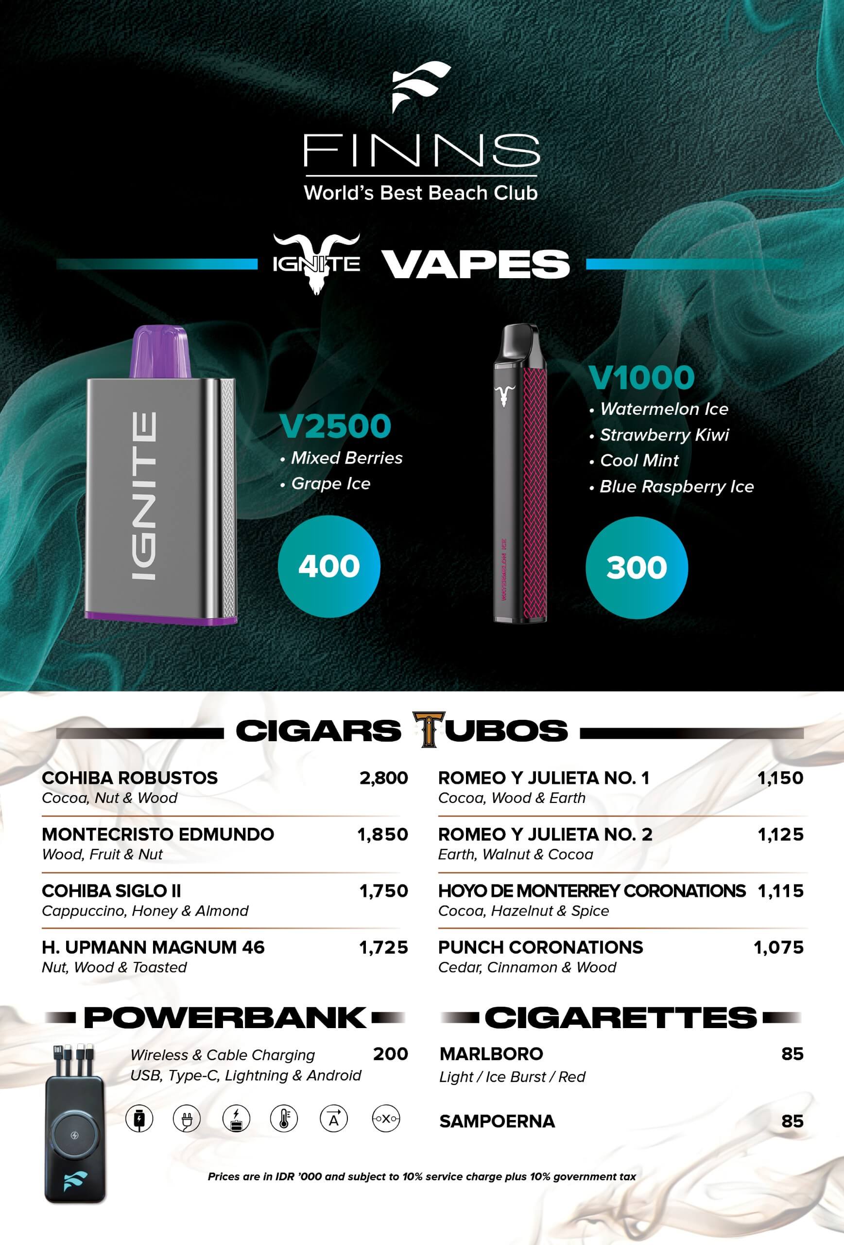 2025 7 FBC SHISHA & CIGAR MENU2