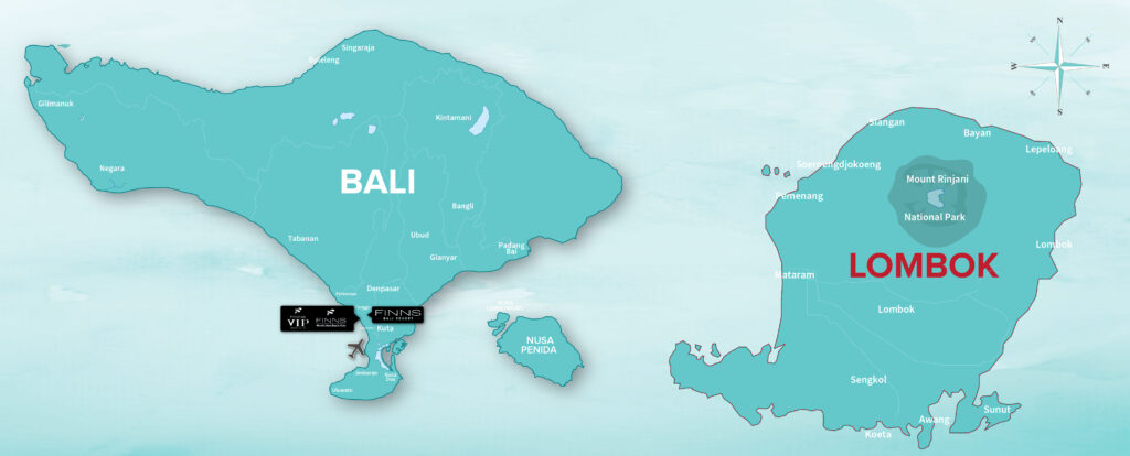 BALI MAP LOMBOK