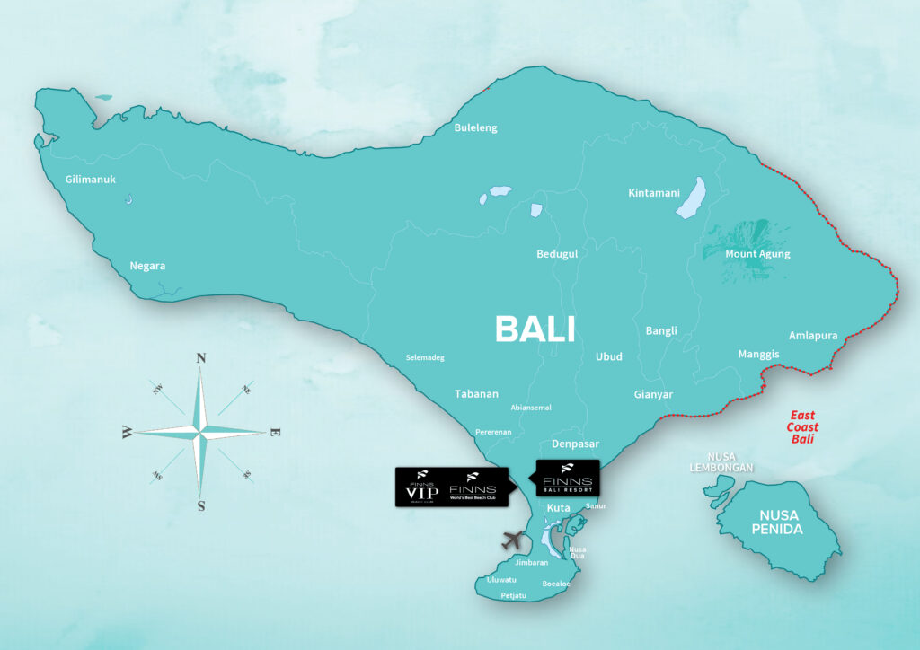 East Coast Bali FINNS BALI MAP (1)