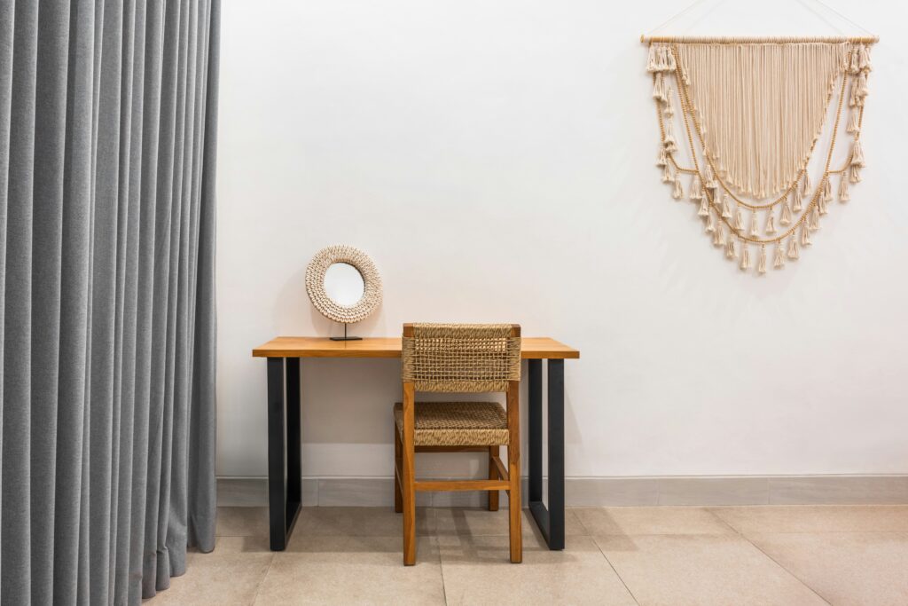 a-chair-and-a-table-in-a-room